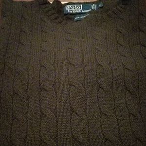 Ralph Lauren Cable Knit Cashmere Sweater